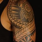 фото тату самоа от 10.10.2017 №068 - Samoan tattoo - tatufoto.com