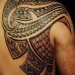 фото тату самоа от 10.10.2017 №082 - Samoan tattoo - tatufoto.com