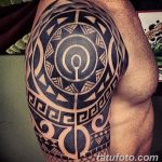 фото тату самоа от 10.10.2017 №083 - Samoan tattoo - tatufoto.com