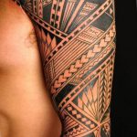 фото тату самоа от 10.10.2017 №093 - Samoan tattoo - tatufoto.com