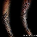 фото тату самоа от 10.10.2017 №098 - Samoan tattoo - tatufoto.com