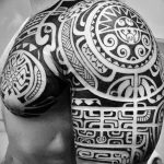 фото тату самоа от 10.10.2017 №109 - Samoan tattoo - tatufoto.com