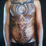 фото тату самоа от 10.10.2017 №113 - Samoan tattoo - tatufoto.com