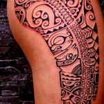 фото тату самоа от 10.10.2017 №114 - Samoan tattoo - tatufoto.com