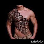 фото тату самоа от 10.10.2017 №123 - Samoan tattoo - tatufoto.com