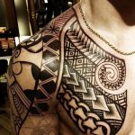 фото тату самоа от 10.10.2017 №138 - Samoan tattoo - tatufoto.com