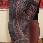 фото тату самоа от 10.10.2017 №146 - Samoan tattoo - tatufoto.com