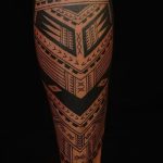 фото тату самоа от 10.10.2017 №158 - Samoan tattoo - tatufoto.com