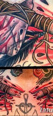 фото тату томагавк от 21.10.2017 №003 — tomahawk tattoo — tatufoto.com