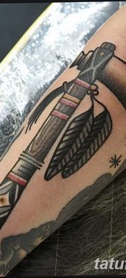фото тату томагавк от 21.10.2017 №006 — tomahawk tattoo — tatufoto.com