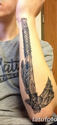 фото тату томагавк от 21.10.2017 №014 — tomahawk tattoo — tatufoto.com