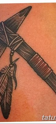 фото тату томагавк от 21.10.2017 №016 — tomahawk tattoo — tatufoto.com
