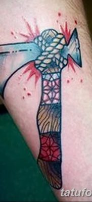 фото тату томагавк от 21.10.2017 №017 — tomahawk tattoo — tatufoto.com