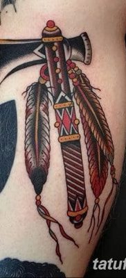 фото тату томагавк от 21.10.2017 №020 — tomahawk tattoo — tatufoto.com