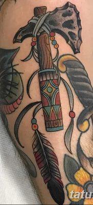 фото тату томагавк от 21.10.2017 №025 — tomahawk tattoo — tatufoto.com