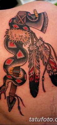 фото тату томагавк от 21.10.2017 №048 — tomahawk tattoo — tatufoto.com