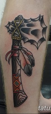 фото тату томагавк от 21.10.2017 №049 — tomahawk tattoo — tatufoto.com