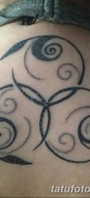 фото татуировка триксель от 23.10.2017 №001 — triksel tattoo — tatufoto.com