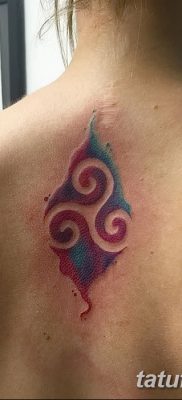 фото татуировка триксель от 23.10.2017 №032 — triksel tattoo — tatufoto.com