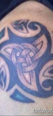 фото татуировка триксель от 23.10.2017 №060 — triksel tattoo — tatufoto.com