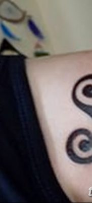 фото татуировка триксель от 23.10.2017 №092 — triksel tattoo — tatufoto.com