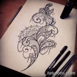 фото эскизы тату дотворк от 10.10.2017 №009 - sketches tattoo dotwork - tatufoto.com