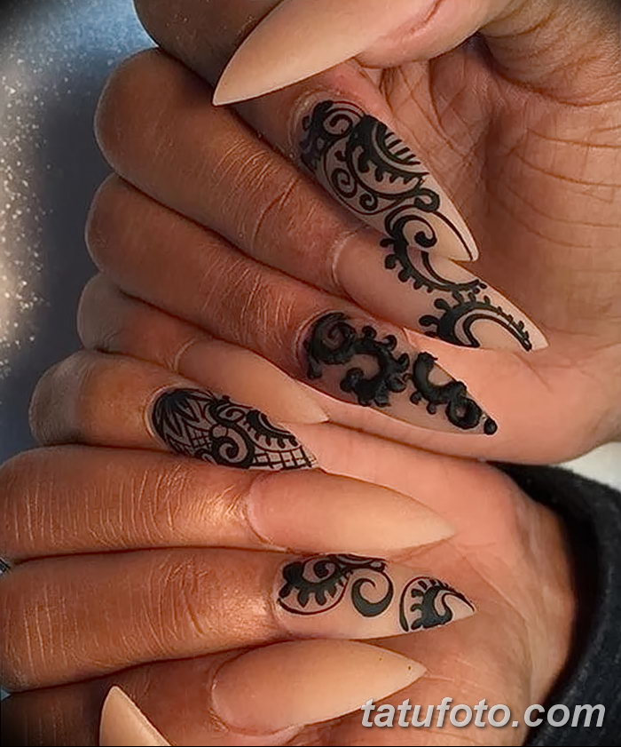 фото Мехенди маникюр от 18.11.2017 №017 - Mehendi manicure - tatufoto.com