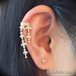 фото Пирсинг уха от 20.11.2017 №004 - Ear piercing - tatufoto.com