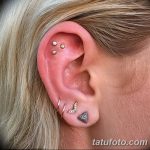 фото Пирсинг уха от 20.11.2017 №025 - Ear piercing - tatufoto.com