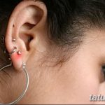 фото Пирсинг уха от 20.11.2017 №030 - Ear piercing - tatufoto.com