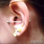 фото Пирсинг уха от 20.11.2017 №041 - Ear piercing - tatufoto.com