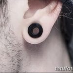 фото Пирсинг уха от 20.11.2017 №045 - Ear piercing - tatufoto.com
