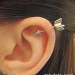 фото Пирсинг уха от 20.11.2017 №050 - Ear piercing - tatufoto.com