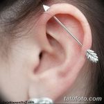 фото Пирсинг уха от 20.11.2017 №051 - Ear piercing - tatufoto.com