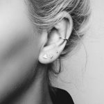 фото Пирсинг уха от 20.11.2017 №053 - Ear piercing - tatufoto.com