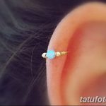 фото Пирсинг уха от 20.11.2017 №058 - Ear piercing - tatufoto.com