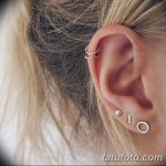 фото Пирсинг уха от 20.11.2017 №087 - Ear piercing - tatufoto.com
