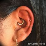 фото Пирсинг уха от 20.11.2017 №095 - Ear piercing - tatufoto.com