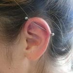 фото Пирсинг уха от 20.11.2017 №103 - Ear piercing - tatufoto.com