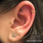 фото Пирсинг уха от 20.11.2017 №109 - Ear piercing - tatufoto.com