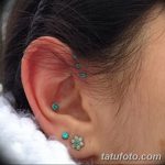 фото Пирсинг уха от 20.11.2017 №122 - Ear piercing - tatufoto.com