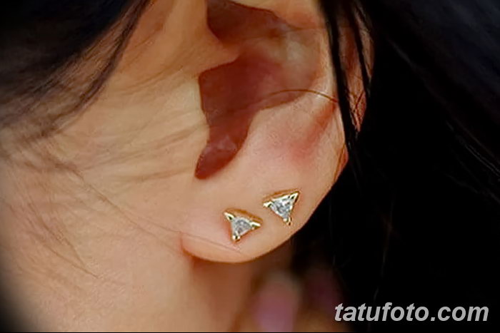 фото Пирсинг уха от 20.11.2017 №126 - Ear piercing - tatufoto.com