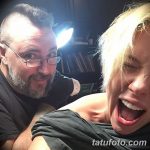 фото Тату Скарлетт Йохансон от 10.11.2017 №014 - Scarlett Johansson Tatto - tatufoto.com