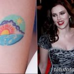 фото Тату Скарлетт Йохансон от 10.11.2017 №025 - Scarlett Johansson Tatto - tatufoto.com