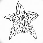 фото Эскизы тату морская звезда от 31.10.2017 №010 - Sketches of a starfish tattoo