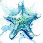 фото Эскизы тату морская звезда от 31.10.2017 №021 - Sketches of a starfish tattoo