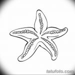 фото Эскизы тату морская звезда от 31.10.2017 №031 - Sketches of a starfish tattoo