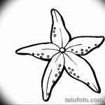 фото Эскизы тату морская звезда от 31.10.2017 №047 - Sketches of a starfish tattoo