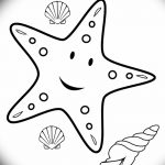 фото Эскизы тату морская звезда от 31.10.2017 №050 - Sketches of a starfish tattoo