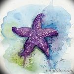 фото Эскизы тату морская звезда от 31.10.2017 №052 - Sketches of a starfish tattoo